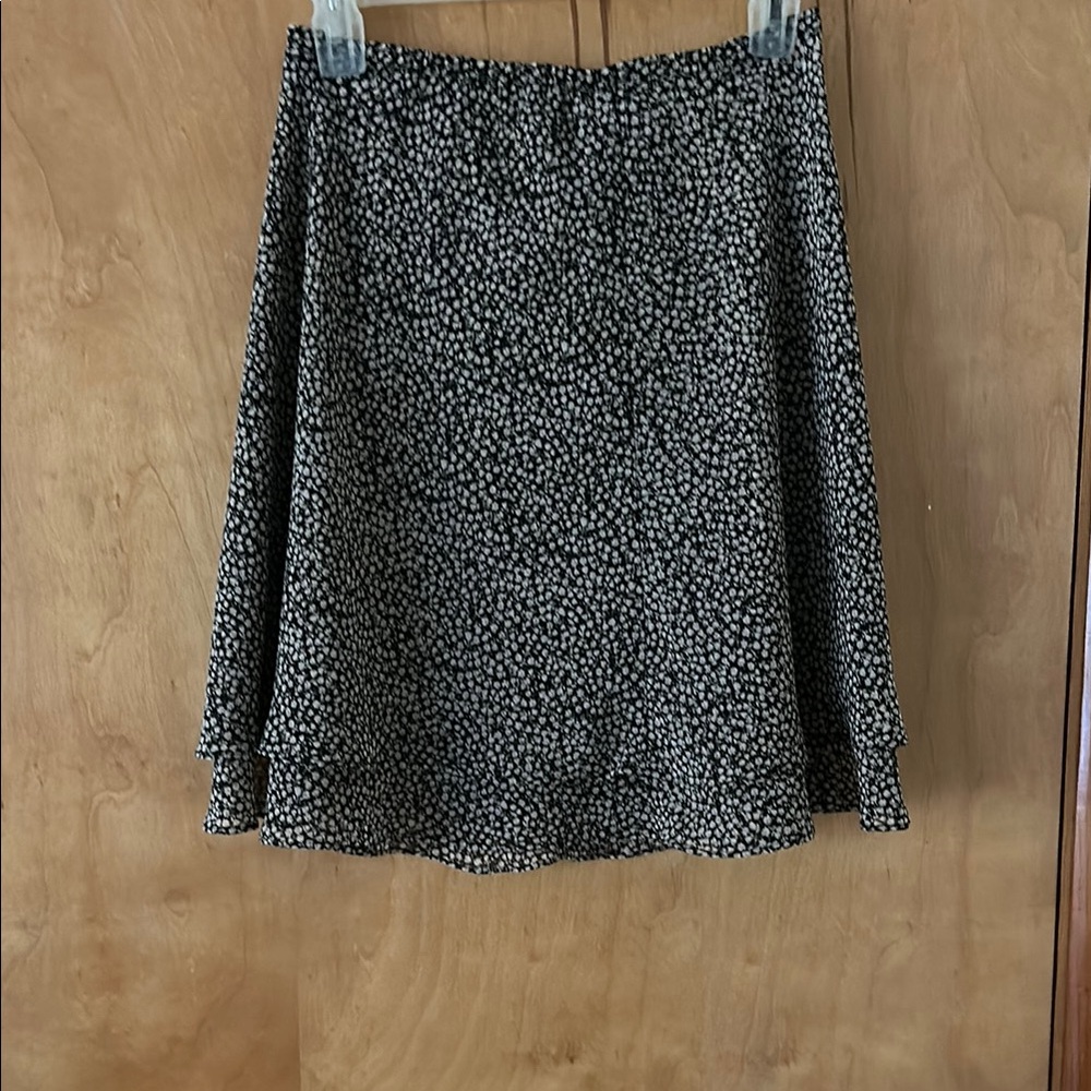 Black and brown Patterned Women's Skirt